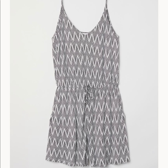 H&M patterned soft romper - Picture 1 of 10